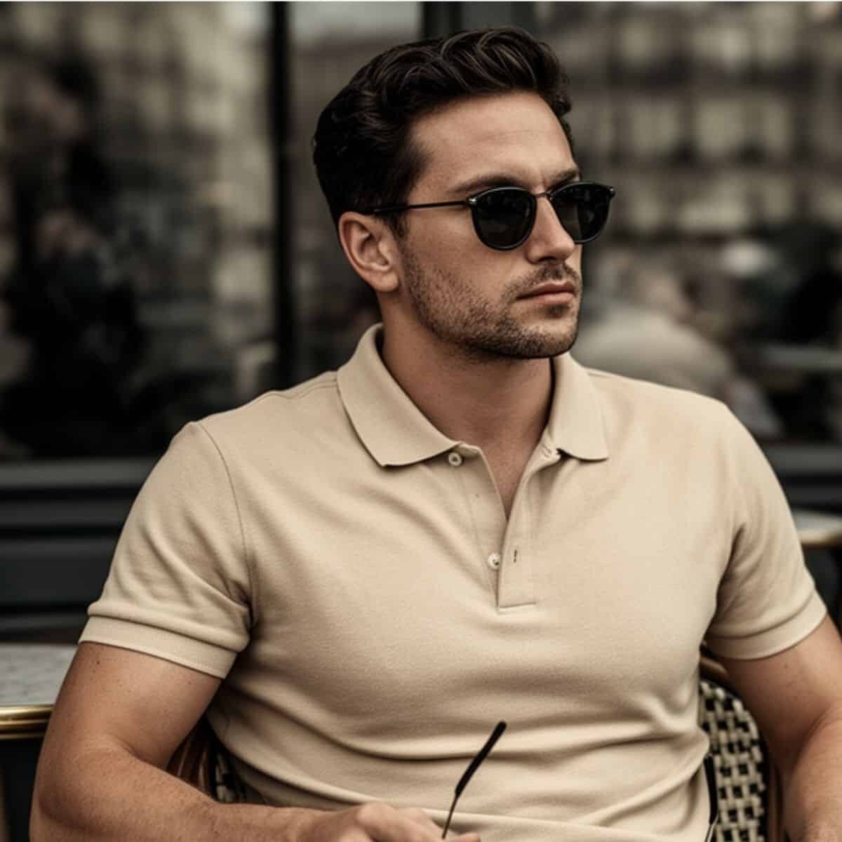 Sovereign investor looking into the distance, representing strategic foresight in trading without the need to constantly monitor signals.