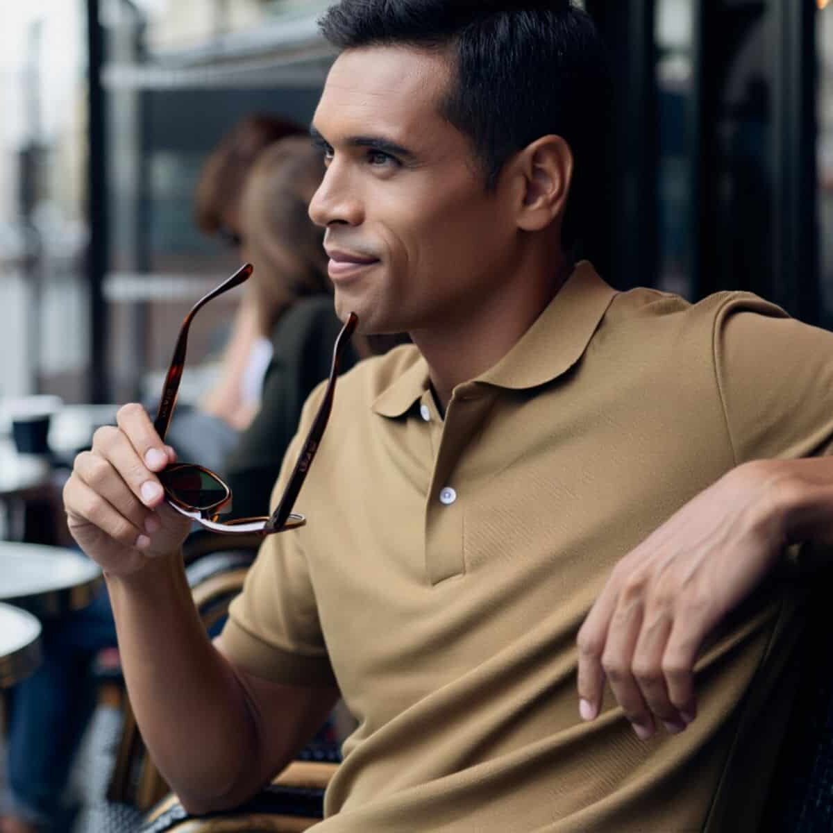 Sovereign investor looking into the distance, representing strategic foresight in trading without the need to constantly monitor signals.