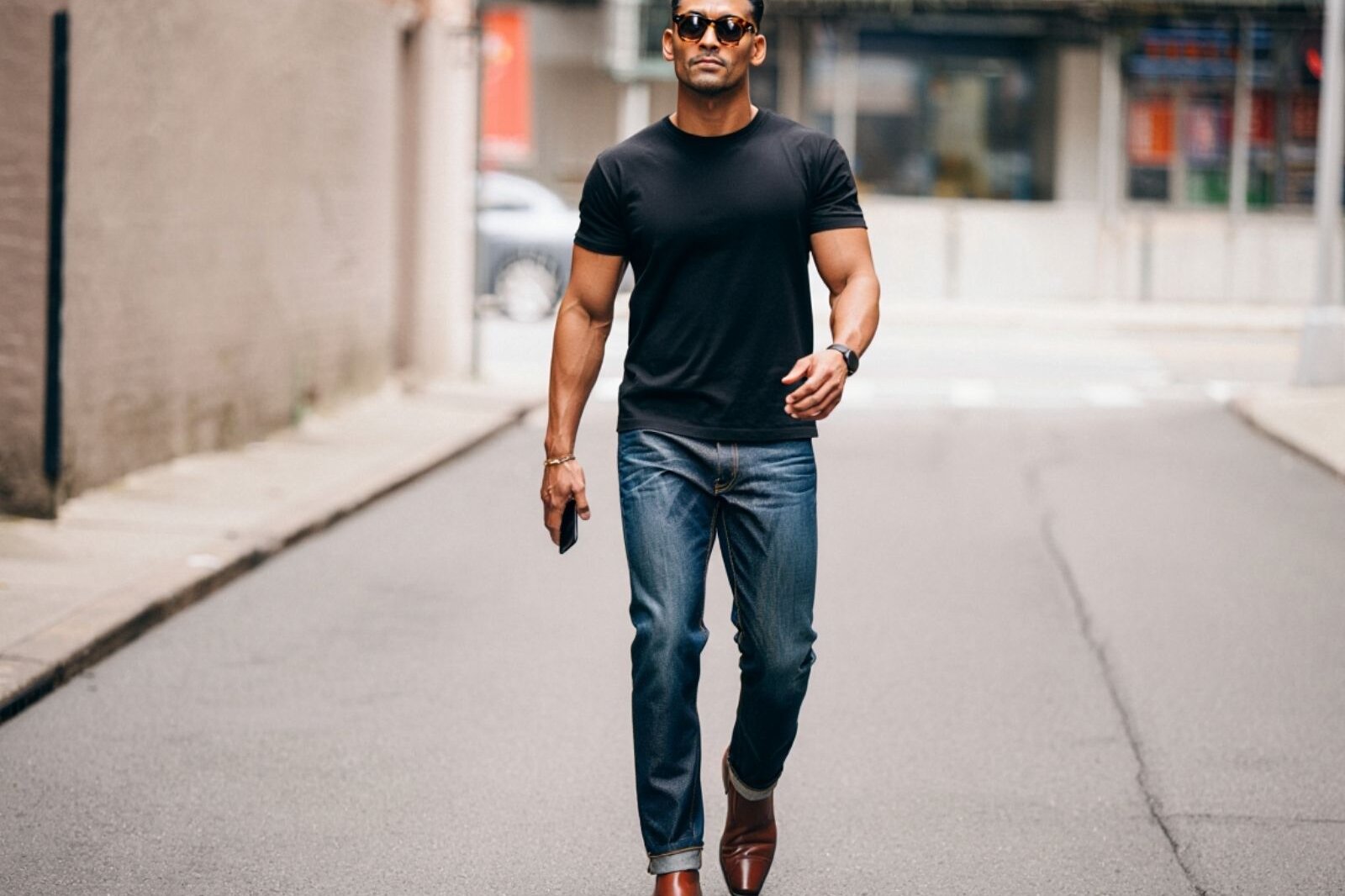 Sovereign investor looking into the distance, representing strategic foresight in trading without the need to constantly monitor signals.