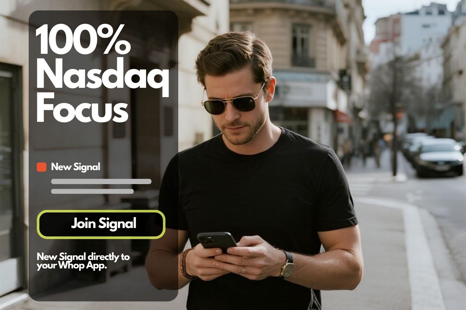 New Signal directly to your Whop App.